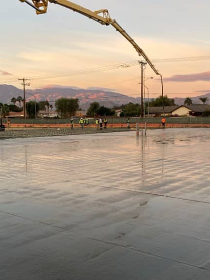 West Coast Self Storage Indio, CA – Structural & Site Concrete Case Study visual progression 3