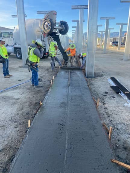 West Coast Self Storage Indio, CA – Structural & Site Concrete Case Study visual progression 6