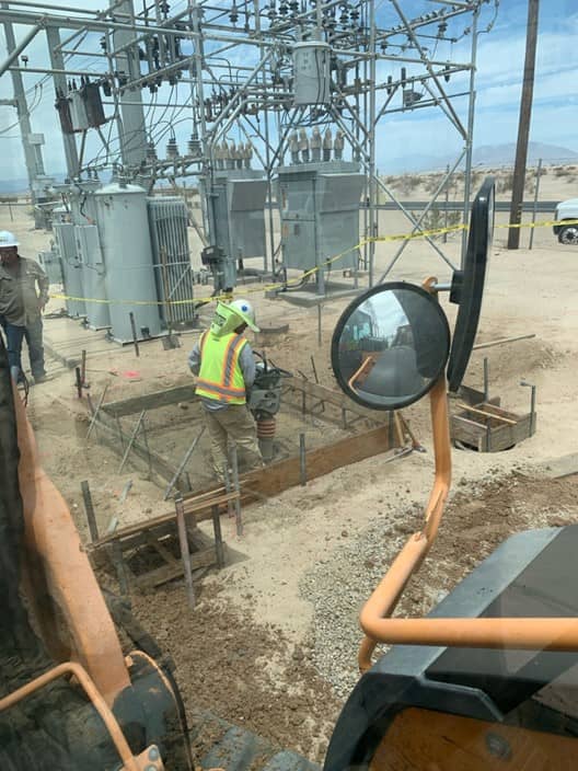 Imperial Irrigation District Anza Substation – Site Concrete Case Study 1