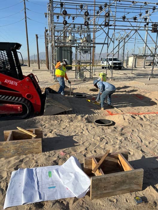 Imperial Irrigation District Anza Substation – Site Concrete Case Study 5