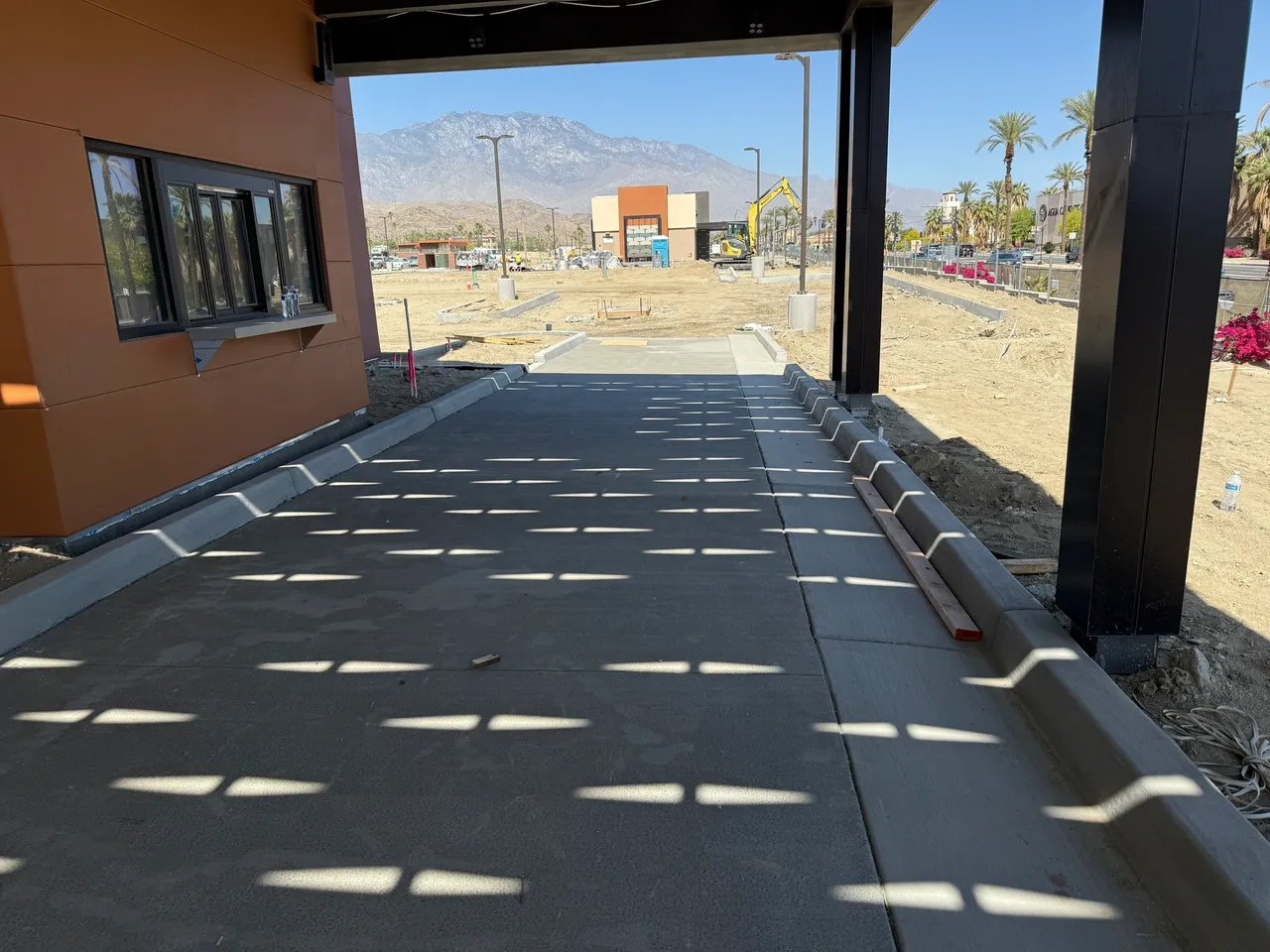 Flatwork at Cathedral Cove Flatwork at Cathedral Cove