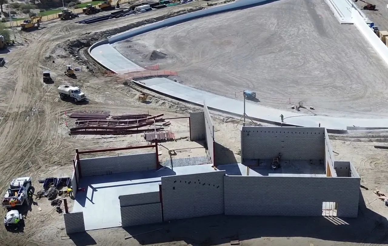 Masonry at Desert Surf Clubhouse masonry desert serf clubhouse