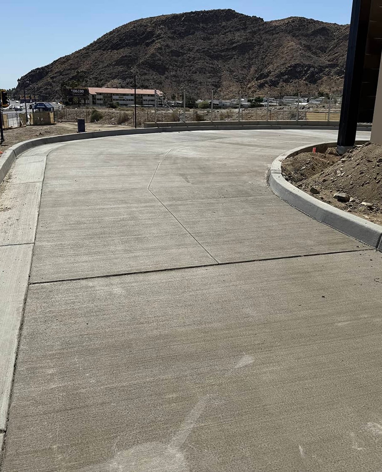 accessible curb, gutter, and sidewalk installations