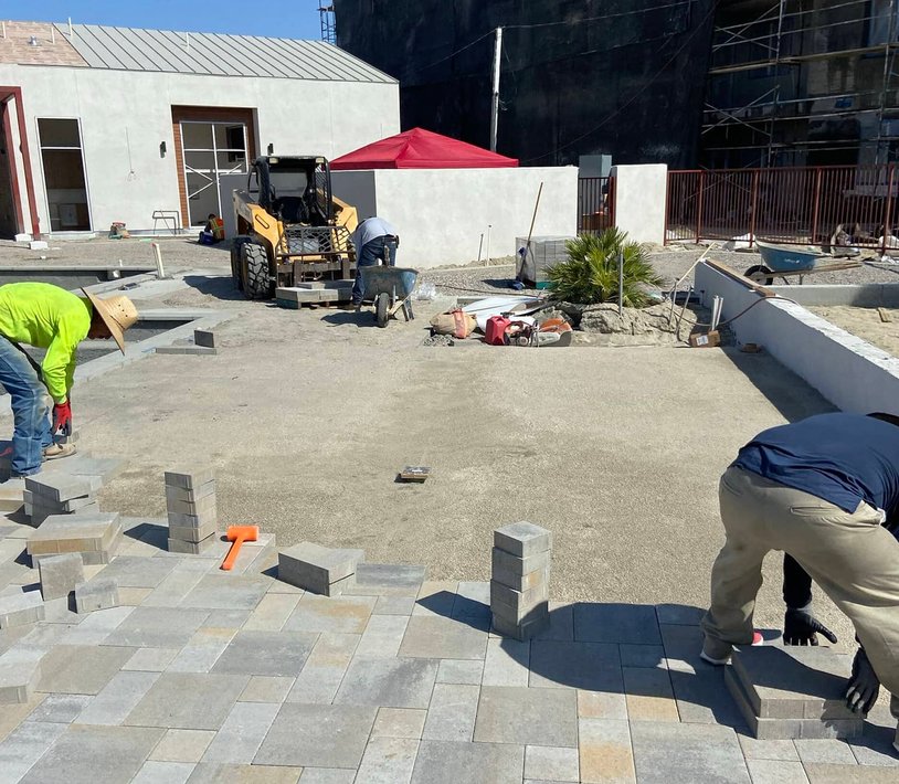 landscape installation