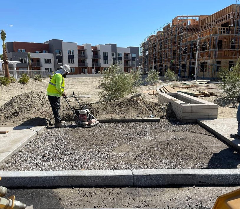 hardscape construction